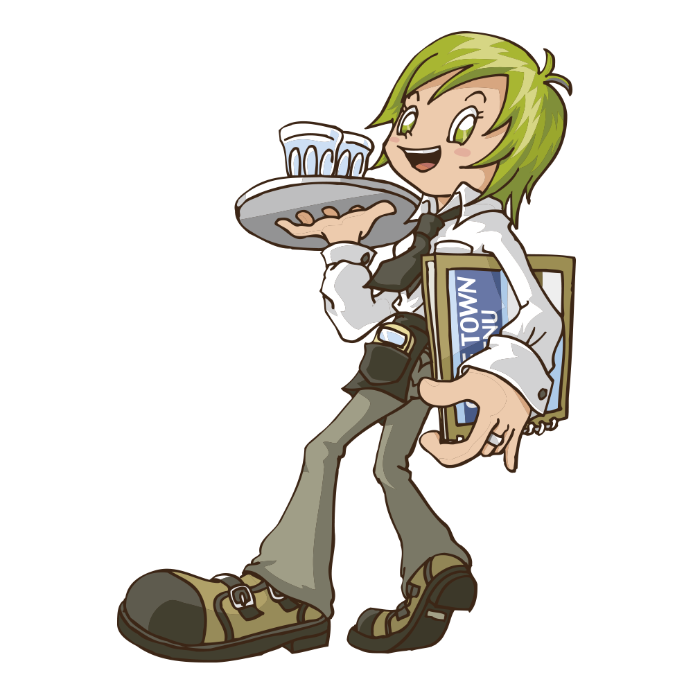 居酒屋・飲食店の店員のイラストかわいいフリー素材集 いらすとや