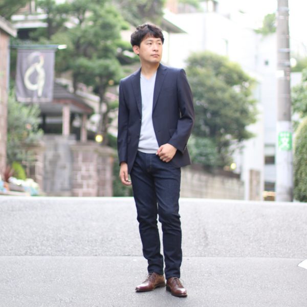 エバーデニムジャケット セットアップ可 ビジネス対応 色落ちしにくい ストレッチ素材２００２３２４０９０THE SHOP TKMenザ ショップ ティーケー三越伊勢丹オンラインストア・通販 公式