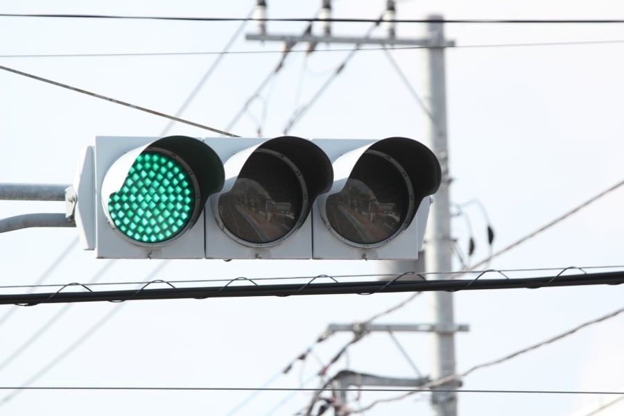 最新の信号機の動向