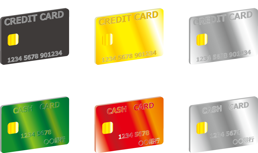 クレジットカードの無料フリーイラスト - イラストストック