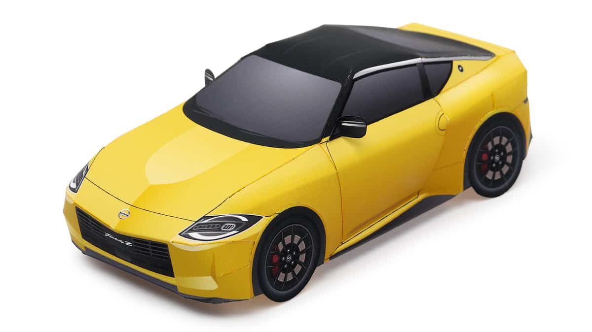 日産：ペーパークラフト