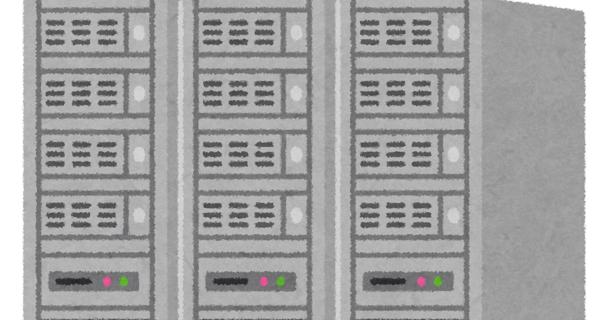 サーバーのアイコン無料イラスト素材•商用可いらもり